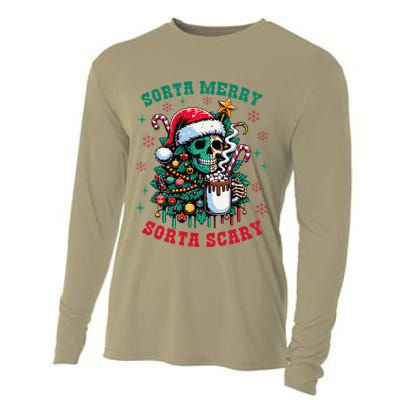 Christmas Santa Trump Ho Ho How Much Did You Miss Me Funny Cooling Performance Long Sleeve Crew