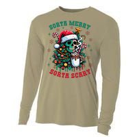 Christmas Santa Trump Ho Ho How Much Did You Miss Me Funny Cooling Performance Long Sleeve Crew