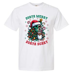 Christmas Santa Trump Ho Ho How Much Did You Miss Me Funny Garment-Dyed Heavyweight T-Shirt