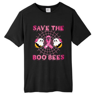 Cute Save The Boo Bees Halloween Breast Cancer Pink Ribbon Tall Fusion ChromaSoft Performance T-Shirt