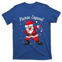 Christmas Scrub Tops Dabbing Santa Scrubs Nurse Squad T-Shirt