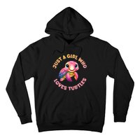 Cute Sea Turtle Kawaii Just A Who Loves Turtles Hoodie