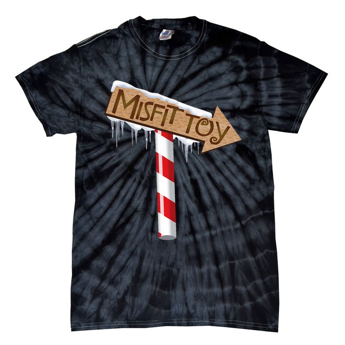 Christmas Sign Toy Funny Tie-Dye T-Shirt