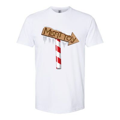 Christmas Sign Toy Funny Softstyle CVC T-Shirt