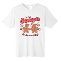 Christmas School Teacher Retro Librarian Groovy Xmas Books Tall Fusion ChromaSoft Performance T-Shirt