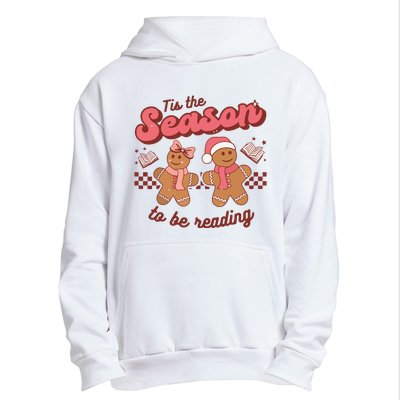 Christmas School Teacher Retro Librarian Groovy Xmas Books Urban Pullover Hoodie