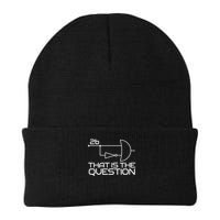 Computer Science To Be Or Not To Be 2b !2b Boolean Logic Knit Cap Winter Beanie