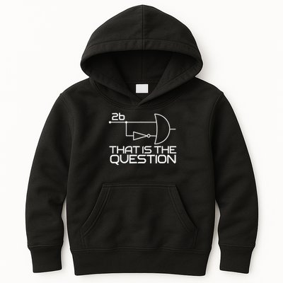 Computer Science To Be Or Not To Be 2b !2b Boolean Logic Kids Hoodie