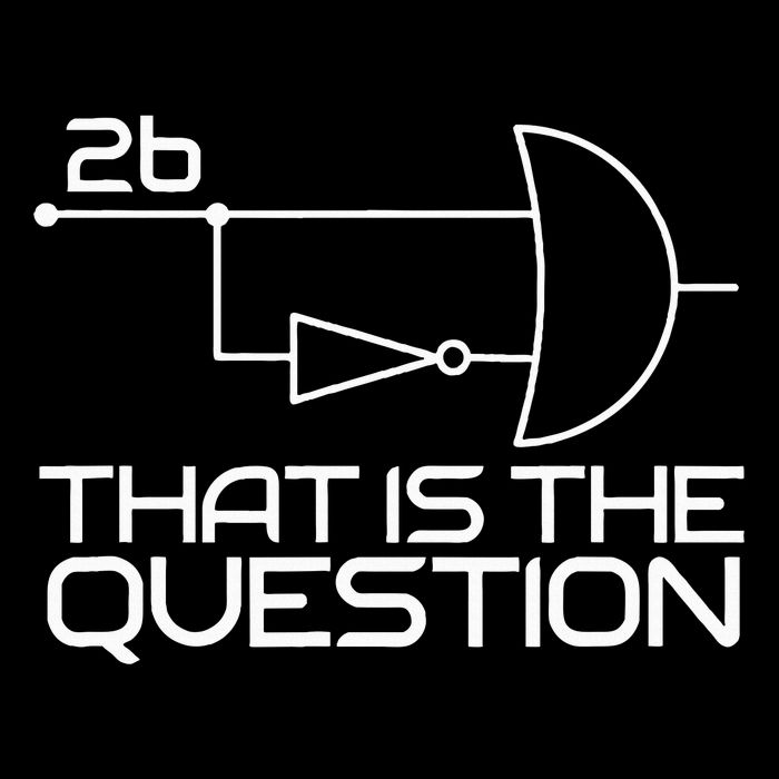 Computer Science To Be Or Not To Be 2b !2b Boolean Logic Zip Tote Bag