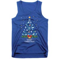 Christmas Shark Tree Design For Boys Girls Shark Xmas Gift Tank Top