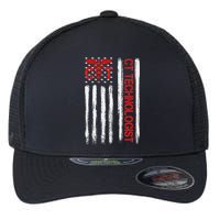Ct Scan Technologist American Flag Patriotic Radiology Flexfit Unipanel Trucker Cap