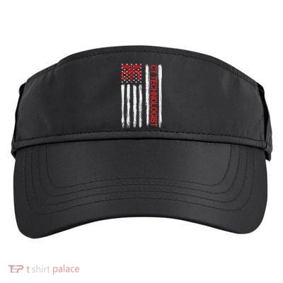 Ct Scan Technologist American Flag Patriotic Radiology Adult Drive Performance Visor