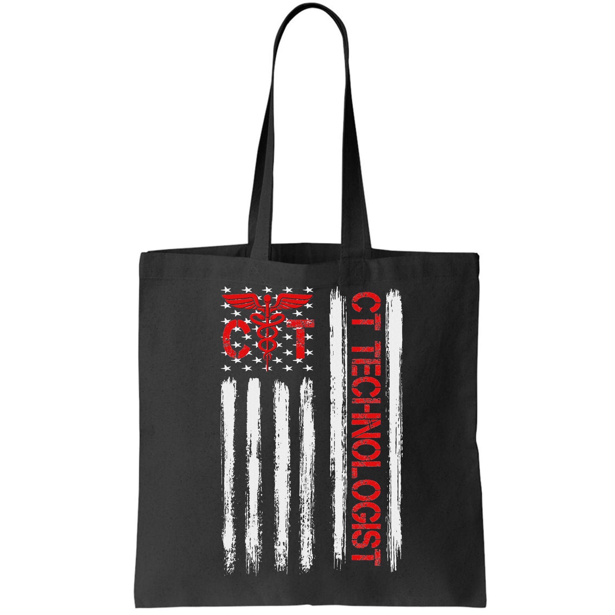 Ct Scan Technologist American Flag Patriotic Radiology Bag