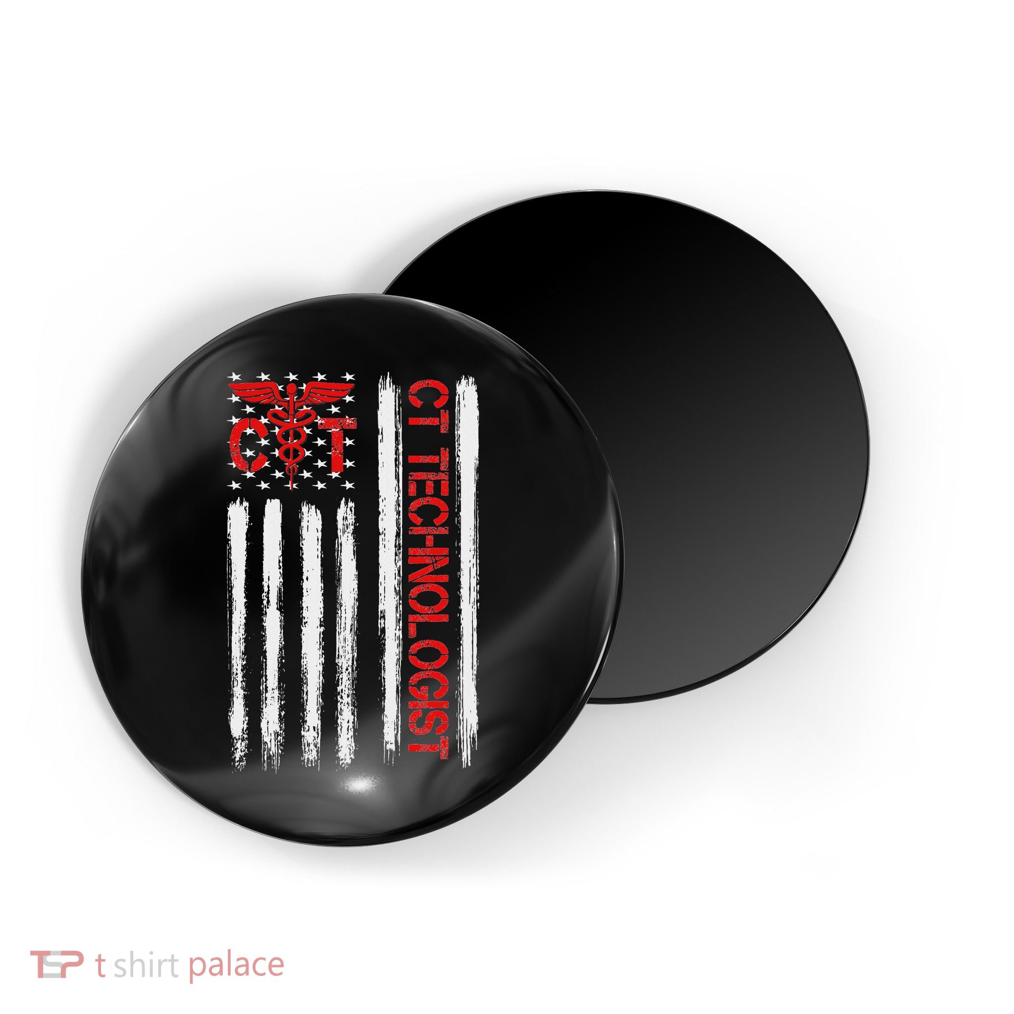 Ct Scan Technologist American Flag Patriotic Radiology Magnet