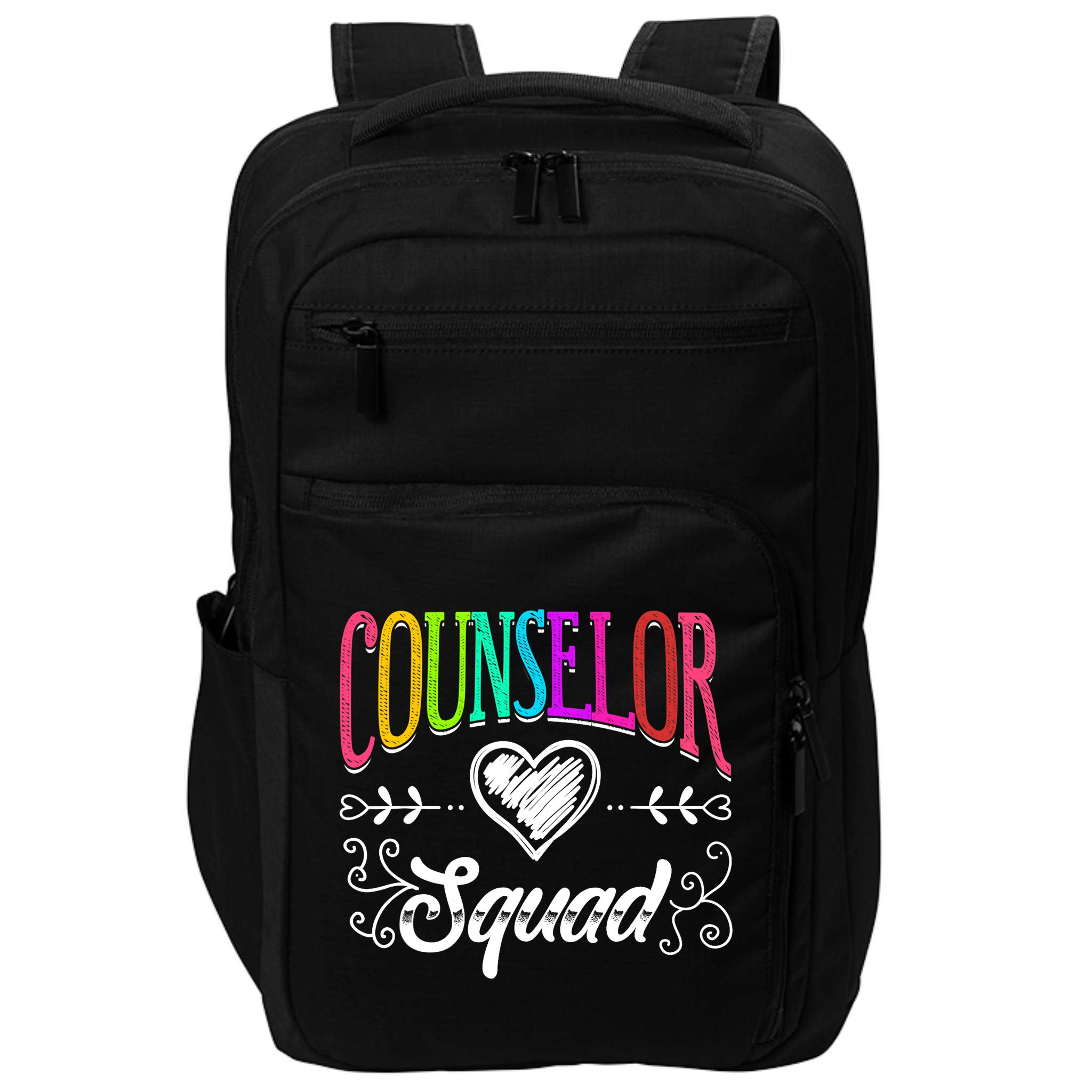 Counselor Squad Teacher Back To School Impact Tech Backpack