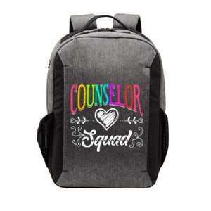 Counselor Squad Teacher Back To School Vector Backpack