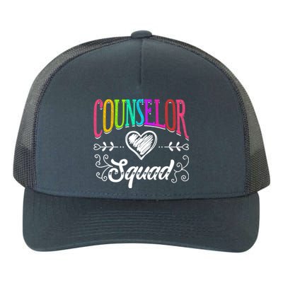 Counselor Squad Teacher Back To School Yupoong Adult 5-Panel Trucker Hat