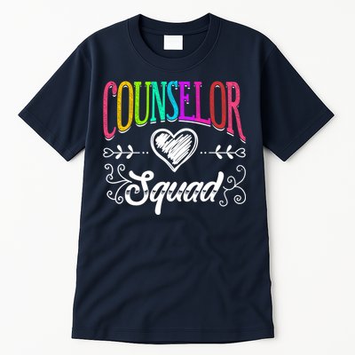 Counselor Squad Teacher Back To School Tall T-Shirt