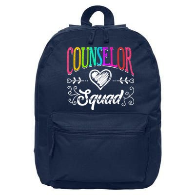 Counselor Squad Teacher Back To School 16 in Basic Backpack