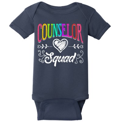 Counselor Squad Teacher Back To School Baby Bodysuit