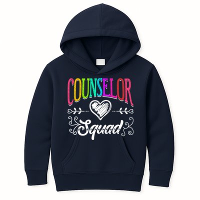 Counselor Squad Teacher Back To School Kids Hoodie