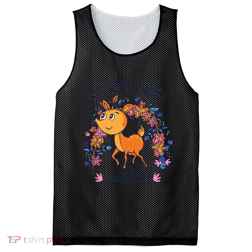 Cute Since The Day I Was Born Mesh Reversible Basketball Jersey Tank