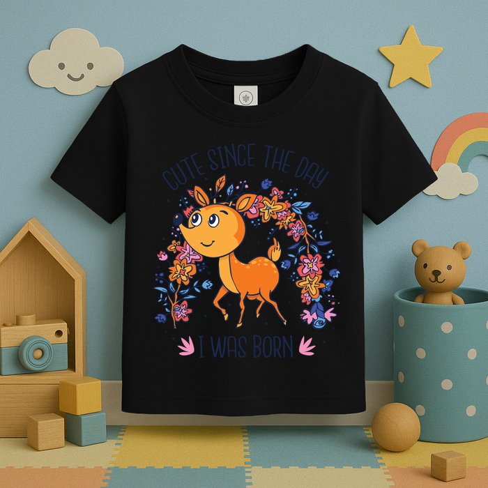 Cute Since The Day I Was Born Toddler T-Shirt