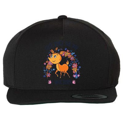 Cute Since The Day I Was Born Wool Snapback Cap