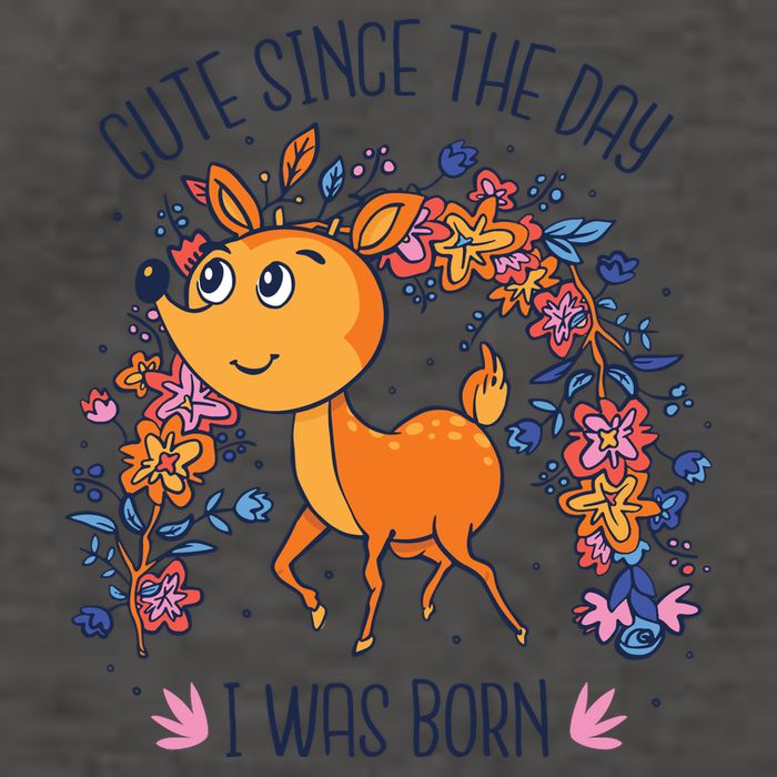 Cute Since The Day I Was Born Vector Backpack
