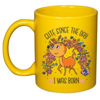 Cute Since The Day I Was Born 11oz C Handle Ceramic Mug