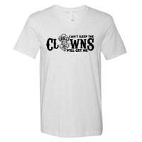 Cant Sleep The Clowns Will Get Me V-Neck T-Shirt