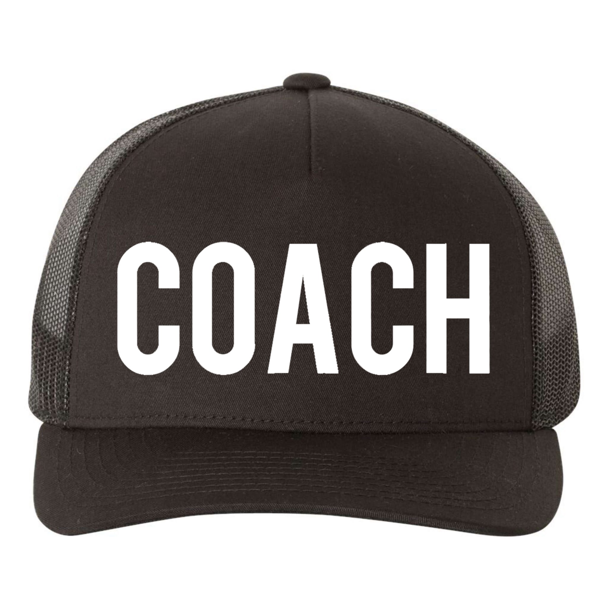 COACH Shirt TShirt For Men & Women Coaches Yupoong Adult 5-Panel Trucker Hat