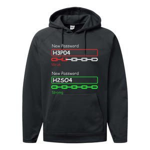 Chemist Science Teacher Student Chemistry Performance Fleece Hoodie