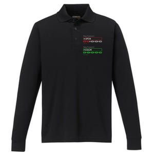 Chemist Science Teacher Student Chemistry Performance Long Sleeve Polo