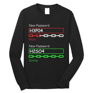 Chemist Science Teacher Student Chemistry Long Sleeve Shirt