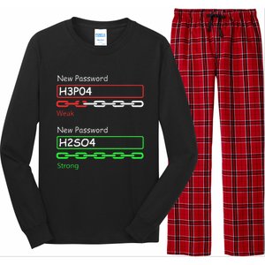 Chemist Science Teacher Student Chemistry Long Sleeve Pajama Set