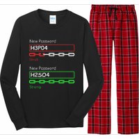 Chemist Science Teacher Student Chemistry Long Sleeve Pajama Set