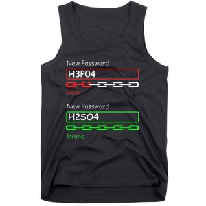 Chemist Science Teacher Student Chemistry Tank Top