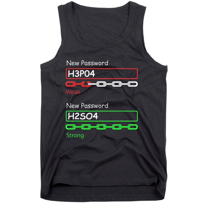 Chemist Science Teacher Student Chemistry Tank Top