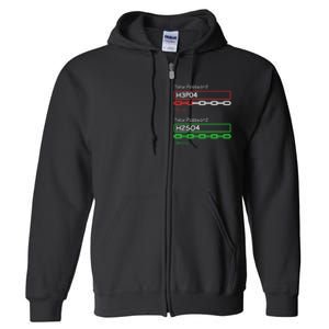 Chemist Science Teacher Student Chemistry Full Zip Hoodie