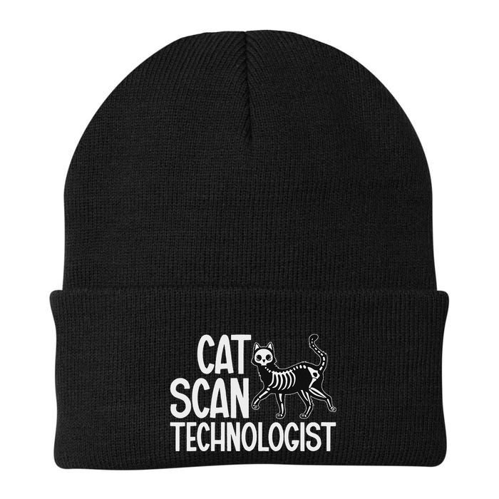 Cat Scan Technologist Ct Tech Computed Tomography Tech Knit Cap Winter Beanie