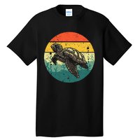 Cool Sea Turtle For Tortoise Sea Animal Zookeeper Tall T-Shirt