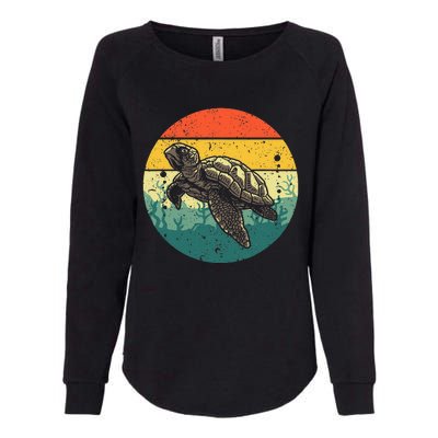 Cool Sea Turtle For Tortoise Sea Animal Zookeeper Womens California Wash Sweatshirt