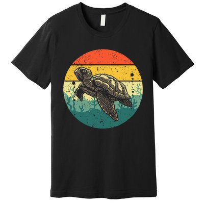 Cool Sea Turtle For Tortoise Sea Animal Zookeeper Premium T-Shirt