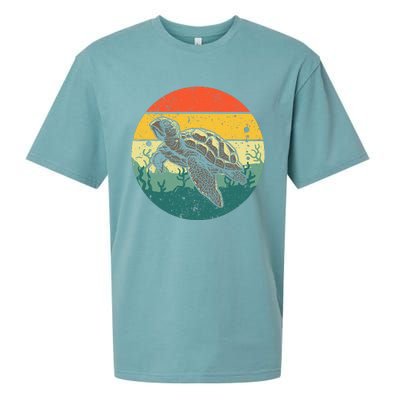 Cool Sea Turtle For Tortoise Sea Animal Zookeeper Sueded Cloud Jersey T-Shirt