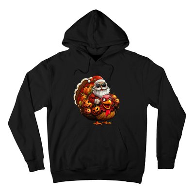 Christmas Santa Thanksgiving Turkey Halloween Pumpkin Hoodie