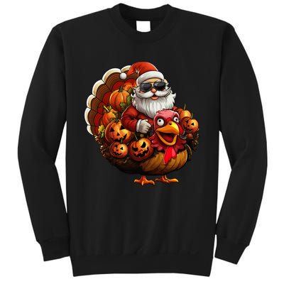 Christmas Santa Thanksgiving Turkey Halloween Pumpkin Sweatshirt