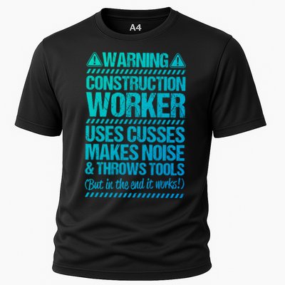 Construction Site Throws Tools Construction Worker Gift Performance Shirt