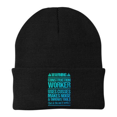 Construction Site Throws Tools Construction Worker Gift Beanie