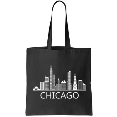 Chicago Skyline Throwback Design Classic Bag